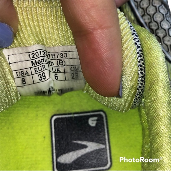 BROOKS GHOST 6 DNA MOGO Women’s Running Shoe Green Gray size 8 - Picture 7 of 7